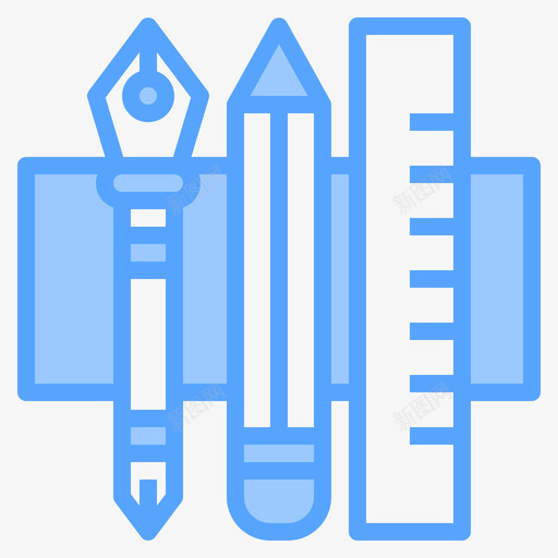 工具平面130蓝色图标svg_新图网 https://ixintu.com 工具 平面设计 蓝色 设计 设计工