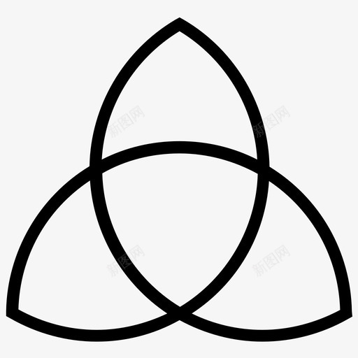 神圣的三合会艺术几何学神秘主义图标svg_新图网 https://ixintu.com 三合 几何学 合会 圣像 神圣 神秘主义 艺术