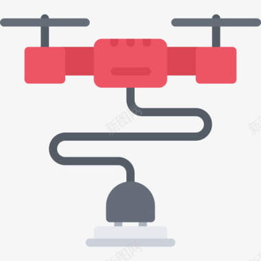 无人机无人机20扁平图标图标