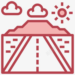柴达木盆地1号公路公路运动跑步1号其他图标高清图片