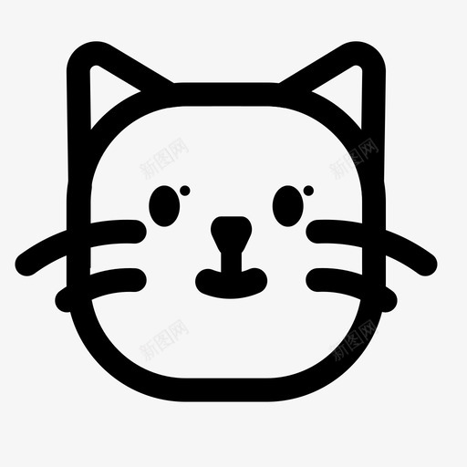 我的猫svg_新图网 https://ixintu.com 我的猫