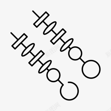 串烧烤吃图标图标