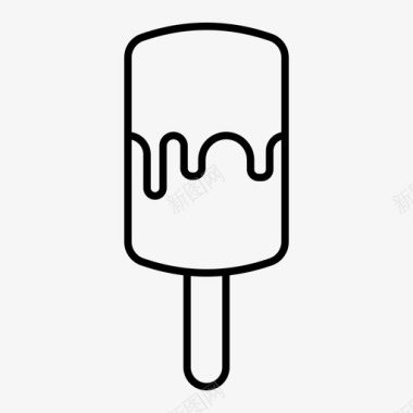 冰淇淋冰激凌美味图标图标