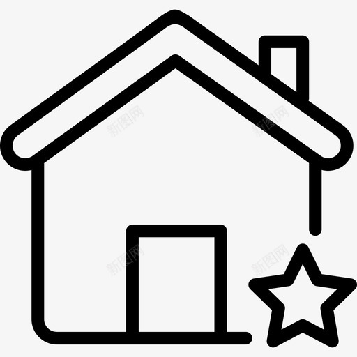 最爱的房子房子家图标svg_新图网 https://ixintu.com 家 房子 房子明星 房子最爱 最爱的房子