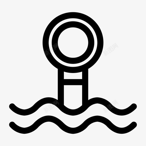 潜望镜海洋潜艇图标svg_新图网 https://ixintu.com 水下 海洋 海洋002线 潜望镜 潜艇