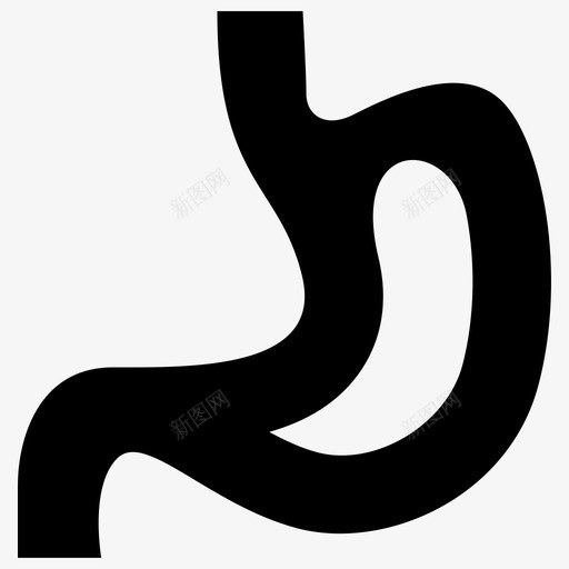 胃身体疾病图标svg_新图网 https://ixintu.com 健康 医疗 疾病 胃痛 身体