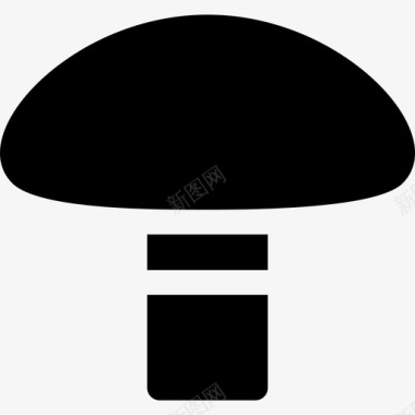 蘑菇过敏13填充型图标图标