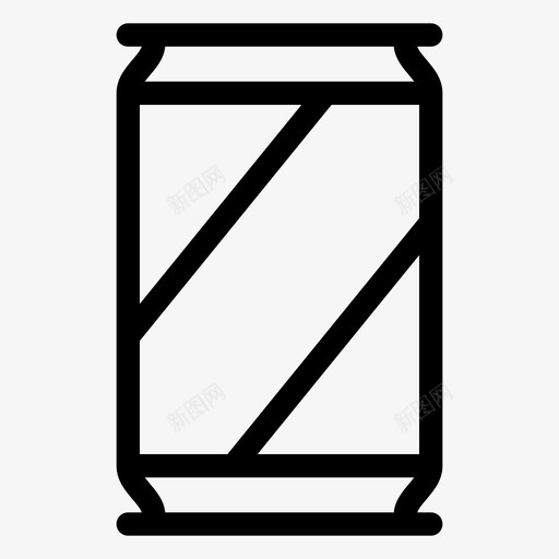 汽水罐头可乐图标svg_新图网 https://ixintu.com 可乐 成套 汽水 生产线 罐头 食品 饮料