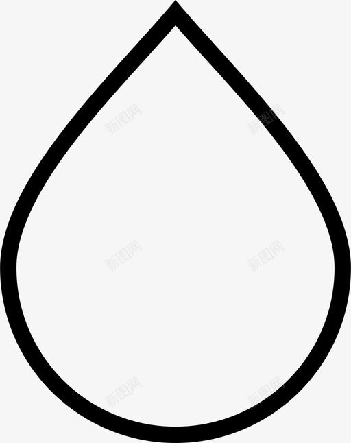 水露水水滴图标svg_新图网 https://ixintu.com 水滴 蜂蜜 露水