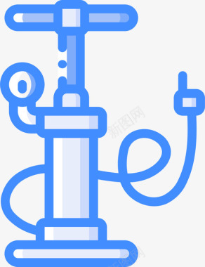 气泵motorsports12蓝色图标图标