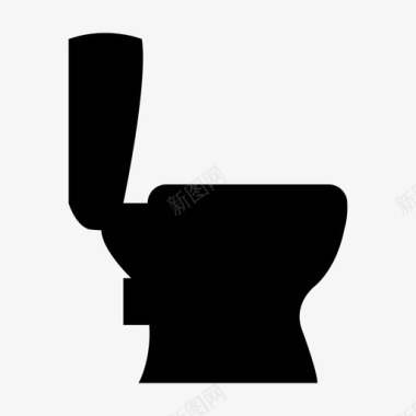 马桶座厕所马桶图标图标