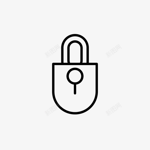 解锁挂锁用户界面图标svg_新图网 https://ixintu.com 主页 图标 挂锁 用户界面 解锁