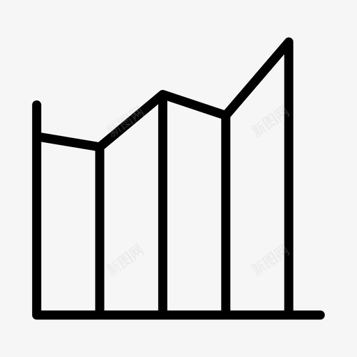 统计分析电子商务图标svg_新图网 https://ixintu.com 分析 电子商务 统计