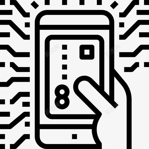 信用卡fintech10线性图标svg_新图网 https://ixintu.com fintech 信用卡 线性