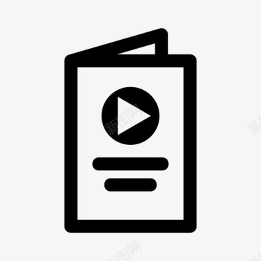 电影票电影娱乐图标图标