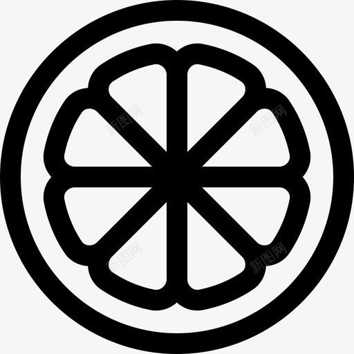 柠檬过敏24直系图标svg_新图网 https://ixintu.com 柠檬 直系 过敏