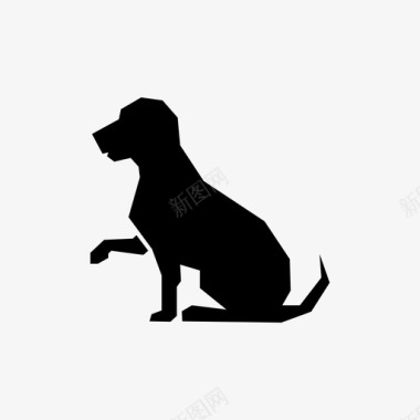 狗动物品种图标图标