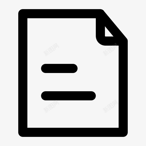对齐文档基本图标svg_新图网 https://ixintu.com 基本 对齐 文档 界面 网站