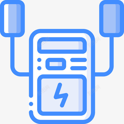 分解器急救蓝色图标svg_新图网 https://ixintu.com 分解器 急救 蓝色