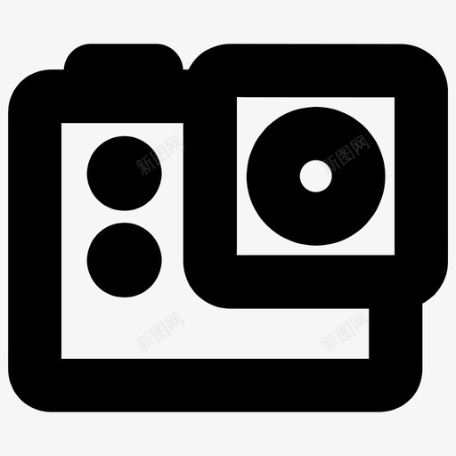 专业相机设备数码图标svg_新图网 https://ixintu.com 专业 数码 电子 相机 设备 配件