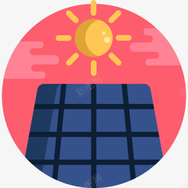 太阳能智能家居72平板图标图标