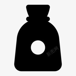 掉落钱袋战利品掉落物品钱袋图标高清图片