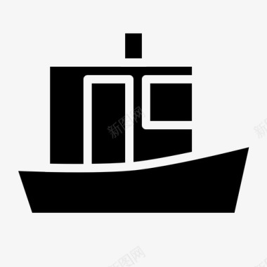 船小艇帆船图标图标