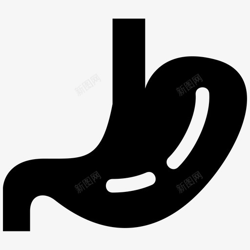 胃身体疾病图标svg_新图网 https://ixintu.com 健康 医疗 疾病 胃痛 身体