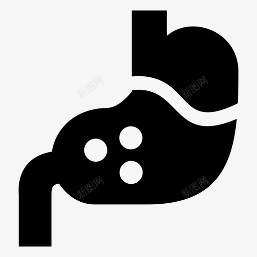 胃身体疾病图标svg_新图网 https://ixintu.com 健康 医疗 疾病 胃 胃痛 身体