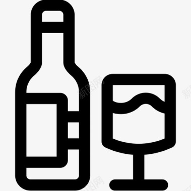 酒瓶奢侈品商店13直营图标图标