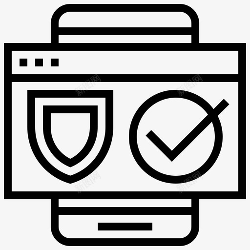 保护网络抢劫8直系图标svg_新图网 https://ixintu.com 保护 抢劫 直系 网络