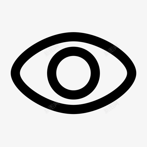 睁开眼睛密码可见图标svg_新图网 https://ixintu.com ui 业务 可见 基本 密码 睁开眼睛