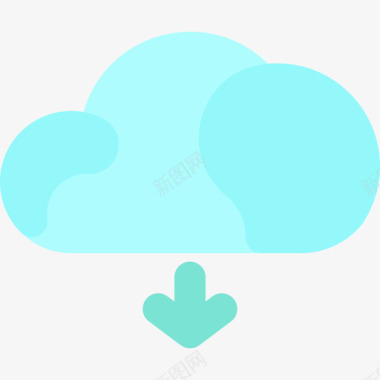 云网络1平面图标图标