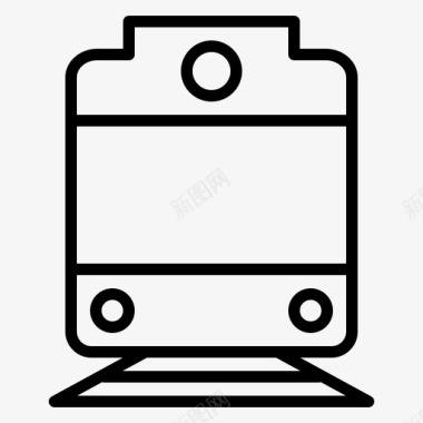 铁路运输车辆图标图标