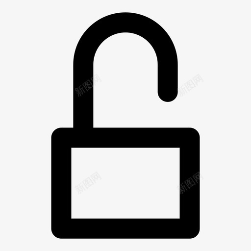 解锁基本用户界面套件图标svg_新图网 https://ixintu.com 基本 套件 用户界面 解锁