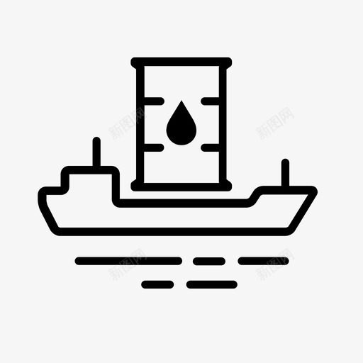 石油运输货物液体图标svg_新图网 https://ixintu.com 圆形运输 液体 石油运输 货物