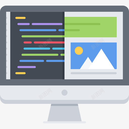 编程接口86平面图标svg_新图网 https://ixintu.com 平面 接口 编程