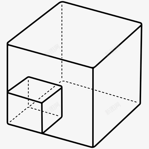 可扩展性增加规模图标svg_新图网 https://ixintu.com 可扩展性 增加 空间 范围 规模