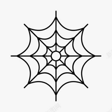 蜘蛛网哈罗威网图标图标