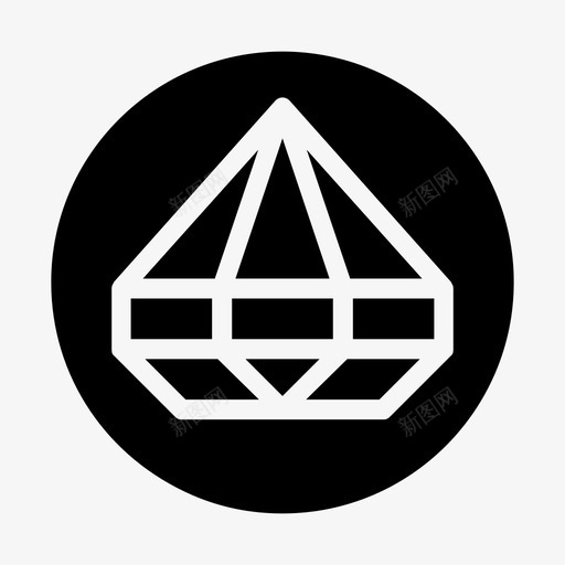 cyrstal银行业diamond图标svg_新图网 https://ixintu.com cyrstal diamond investor 银行业