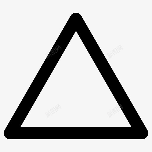 三角形几何体棱锥体图标svg_新图网 https://ixintu.com 三角形 几何体 对象 形状 棱锥 锥体