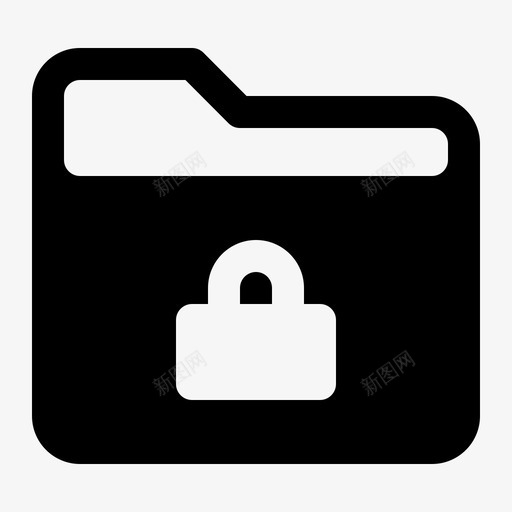 锁定文件夹文档文件图标svg_新图网 https://ixintu.com 文件 文件夹实体 文档 锁定文件夹
