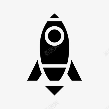 发射器火箭宇宙飞船图标图标