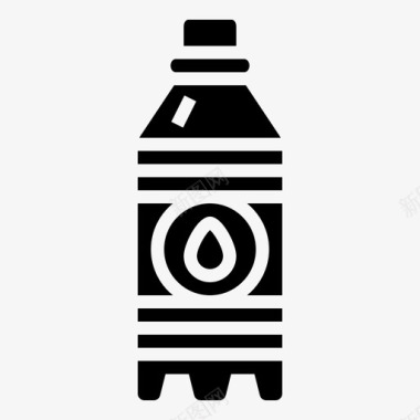 水瓶饮料42字形图标图标