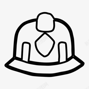 头盔安全帽职业图标图标