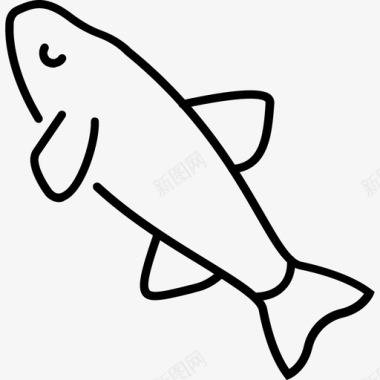 鲢鱼鱼淡水图标图标