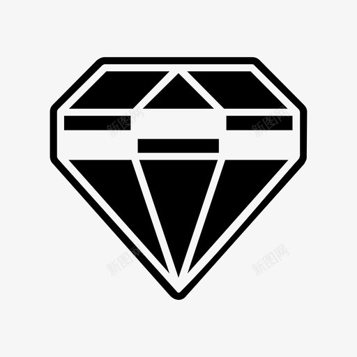 cyrstal银行业diamond图标svg_新图网 https://ixintu.com cyrstal diamond investor 银行业