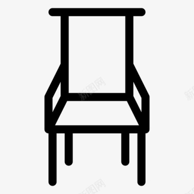 椅子书桌餐厅图标图标