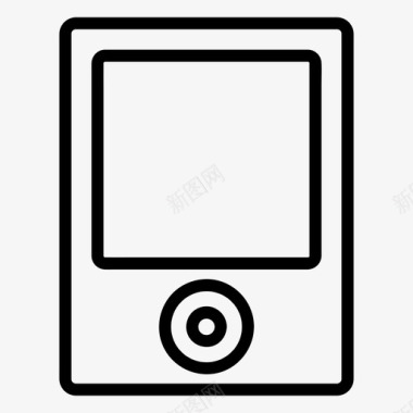 ipod设备电子产品图标图标