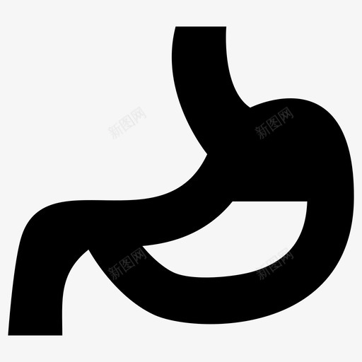 胃身体疾病图标svg_新图网 https://ixintu.com 健康 医疗 疾病 胃痛 身体